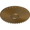 Ekena Millwork Shakuras Ceiling Medallion (For Canopies up to 5"), Hand-Painted Pale Gold, 19 3/4"OD x 1 3/8"P CM20SHPAS - alternate 3
